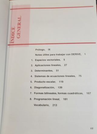 Libro de matemáticas