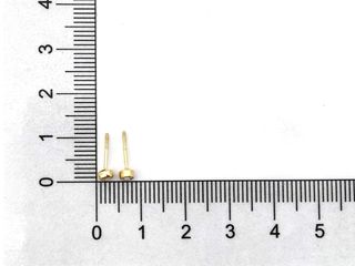 pendientes oro 18k con piedra con circonita