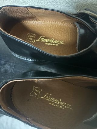 Zapatos de vestir negros para hombre