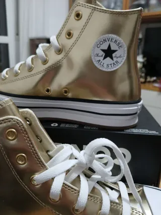 Converse oro tg 37