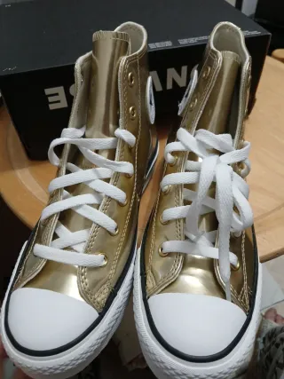 Converse oro tg 37