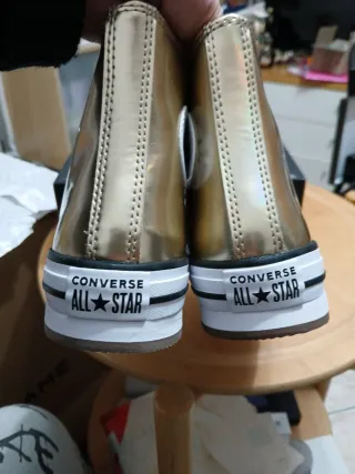 Converse oro tg 37