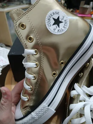 Converse oro tg 37