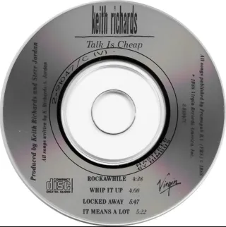 Keith Richards Talk Is Cheap 3 CD Edición Limitada