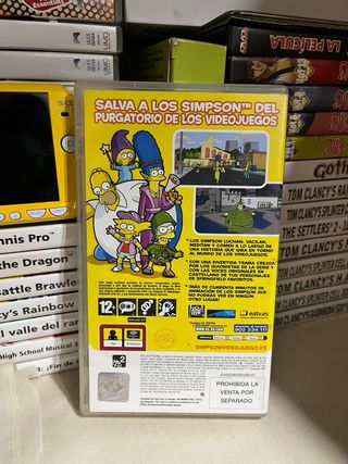 Los Simpsons: El Videojuego PSP