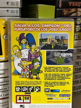 Los Simpsons: El Videojuego PSP
