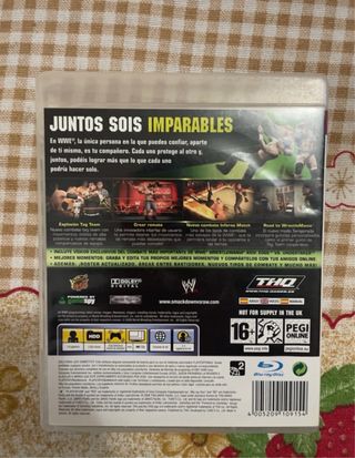 WWE SmackDown vs Raw 2009 PS3 Juego