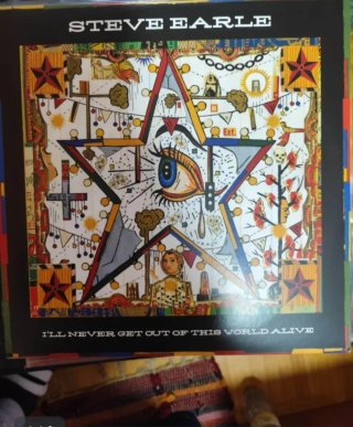 Steve Earle 2 LPS: Exit 0 / I'll Never Get Out...