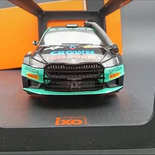Skoda Fabia Rally Safari Kenya #22 Ixo 1/18