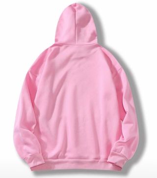 Sudadera con capucha rosa Shein