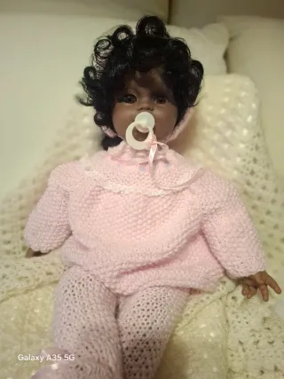 Bambola Cicciobello capelli neri