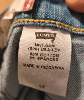 Levi's Capris 515 Taglia 12 (M)