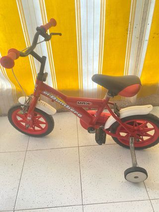 Bicicleta infantil roja El Bombardero