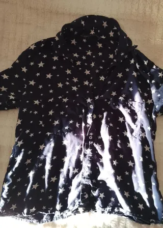 Camisa Zara Estrellas Talla XS