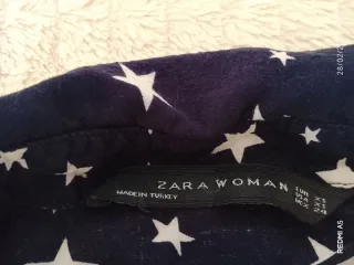 Camisa Zara Estrellas Talla XS