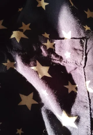 Camisa Zara Estrellas Talla XS