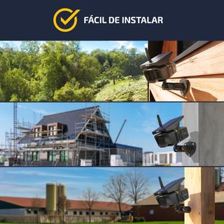 VOSKER VKX Cam 4G solar IP65 vídeos 15s a Demanda