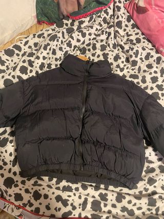 Chaqueta acolchada negra