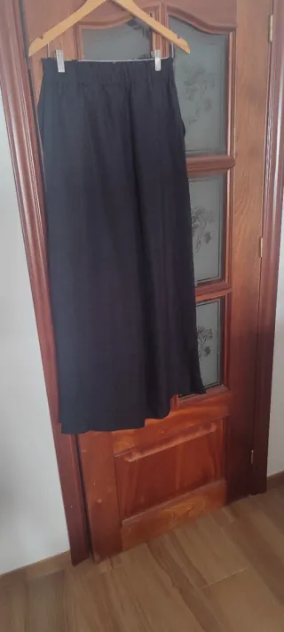 Pantalón negro ancho Palazzo sin estrenar