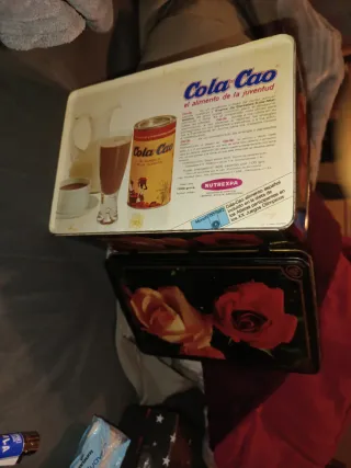 Caja Antigua Cola Cao Juegos Olímpicos Munich 1972