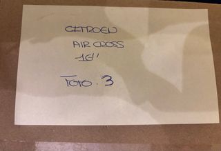 Tapacubos Citroën 16 Negro y Plata