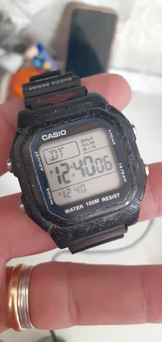 Orologio Casio digitale nero
