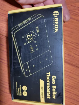 Termostato WIFI Beok BOT-W506