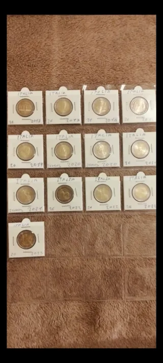 Monedas 2€ Conmemorativas Italia