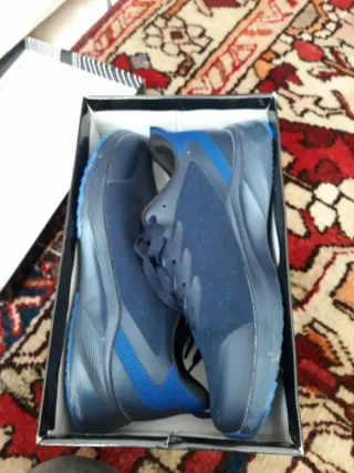 Scarpe da ginnastica unisex blu scuro e chiaro