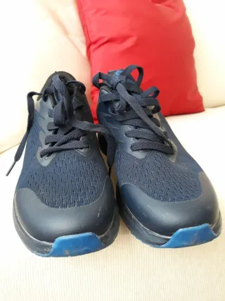 Scarpe da ginnastica unisex blu scuro e chiaro