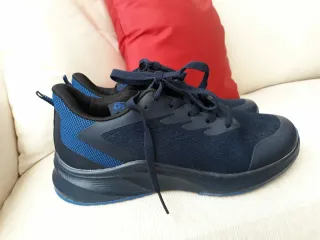 Scarpe da ginnastica unisex blu scuro e chiaro