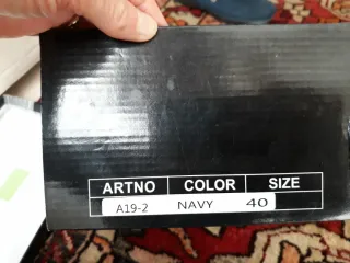 Scarpe da ginnastica unisex blu scuro e chiaro