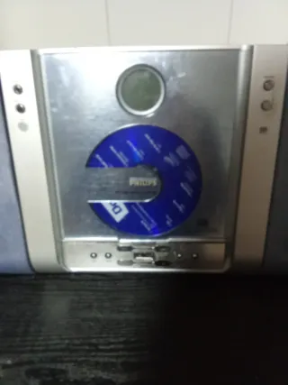Equipo CD Philips Azul/Plata