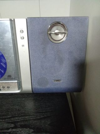 Equipo CD Philips Azul/Plata