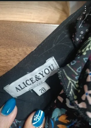 Vestido gasa estampado floral