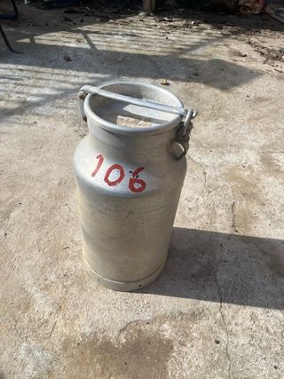 Lata de transporte de leche de aluminio