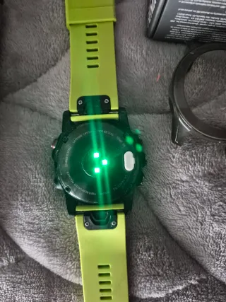 Garmin Fenix 5X Sapphire Negro/Verde