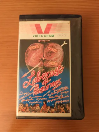 VHS Laberinto de Pasiones (Adulto/Romance)