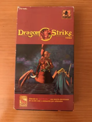 Dragon Strike VHS Video Borras