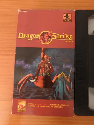Dragon Strike VHS Video Borras