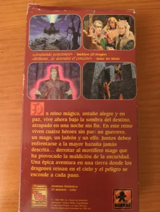 Dragon Strike VHS Video Borras