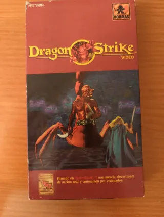 Dragon Strike VHS Video Borras