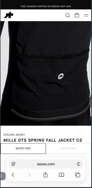 Assos Mille GTS C2 Jacket Black Series