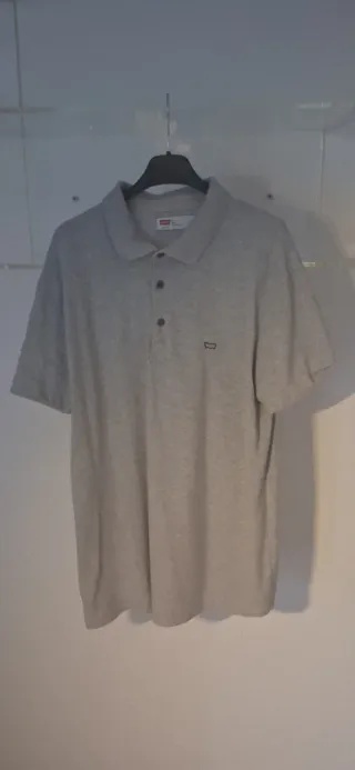 Polo Levi's Grigio Uomo