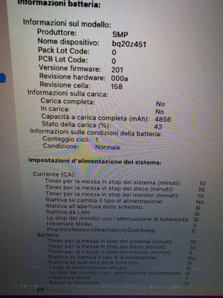 MacBook Pro Apple grigio/argento