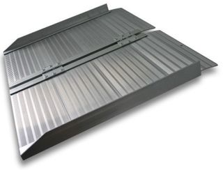 Rampa salva-escalones aluminio