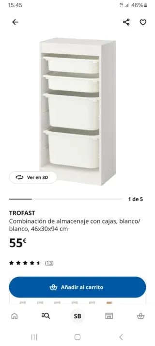 Mueble Almacenaje Ikea Trofast