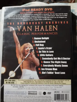 DVD Van Halen: The Broadcast Archives