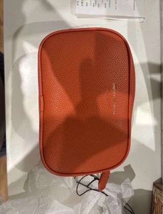 Bolso Armani Naranja Piel Texturizada
