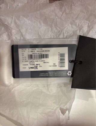 Bolso Armani Naranja Piel Texturizada